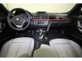 2012 BMW 3 Series Everest Grey/Black Highlight Interior Dashboard Photo