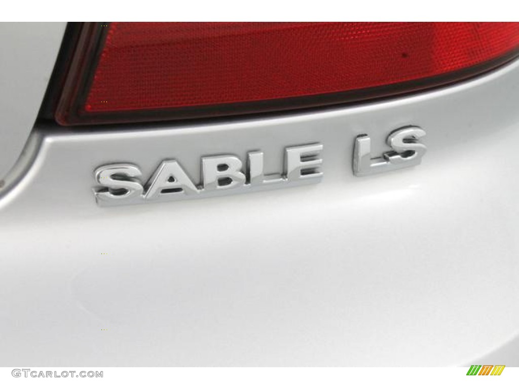 2001 Sable LS Premium Sedan - Silver Frost Metallic / Medium Graphite photo #15