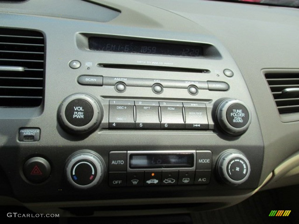 2006 Civic Hybrid Sedan - Galaxy Gray Metallic / Ivory photo #14