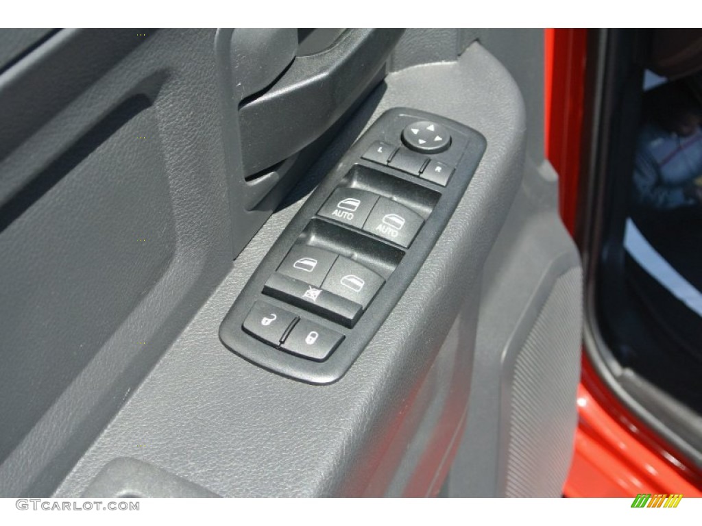 2012 Ram 1500 ST Quad Cab 4x4 - Flame Red / Dark Slate Gray/Medium Graystone photo #11