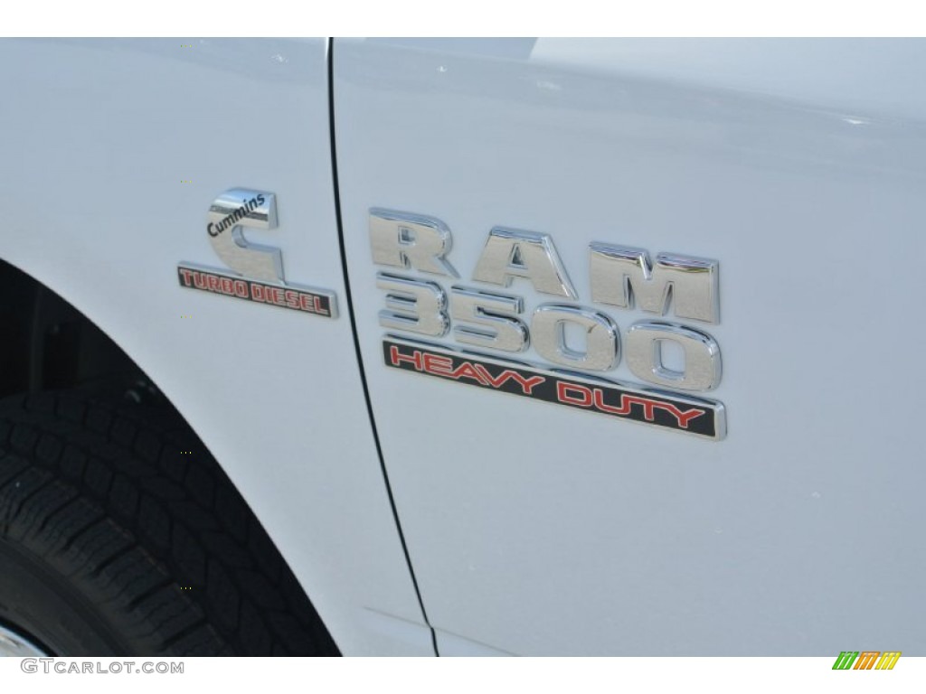 2013 Ram 3500 Tradesman Crew Cab 4x4 Dually Marks and Logos Photo #83298876