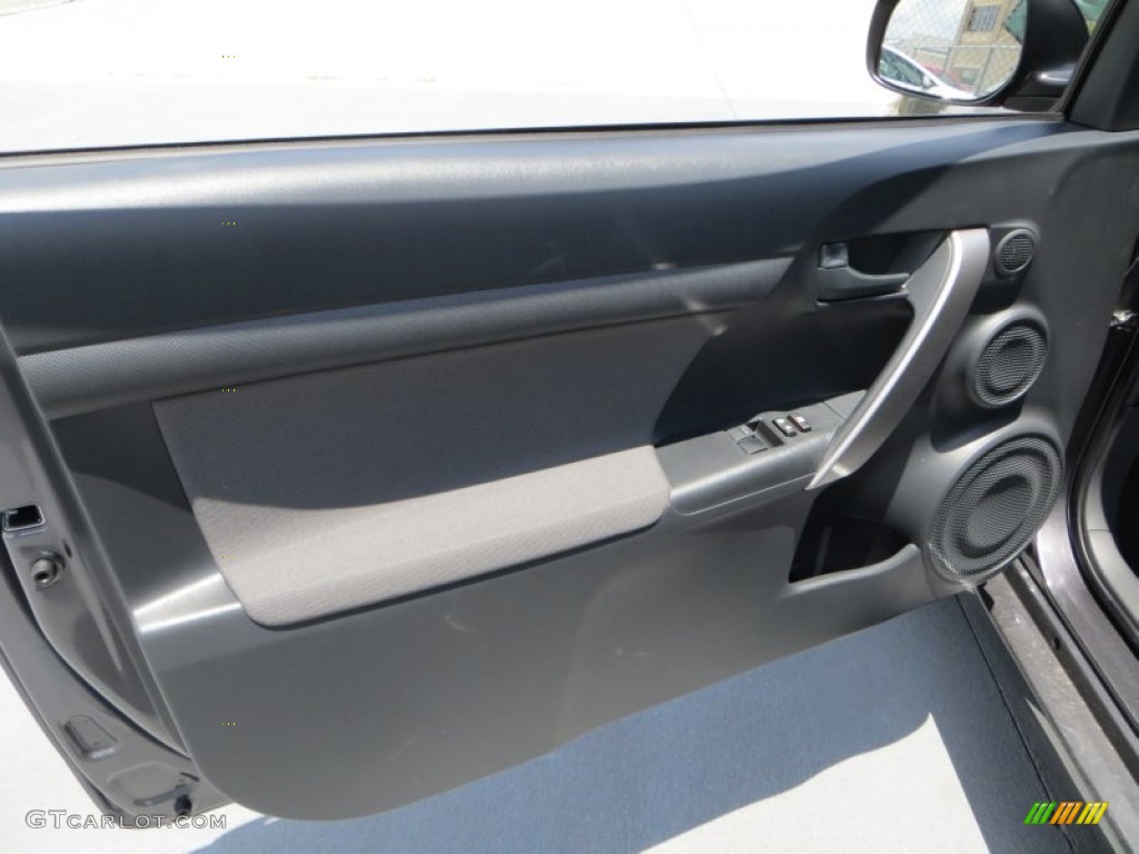 2014 Scion tC Standard tC Model Dark Charcoal Door Panel Photo #83298877