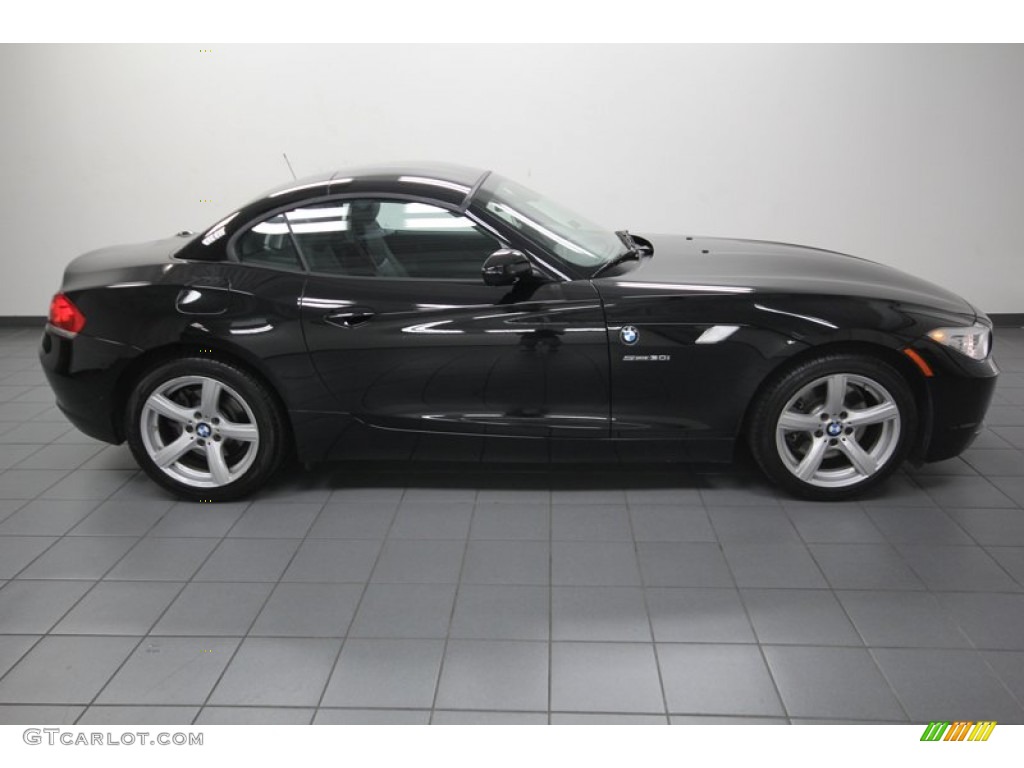 2011 Z4 sDrive30i Roadster - Jet Black / Black photo #8