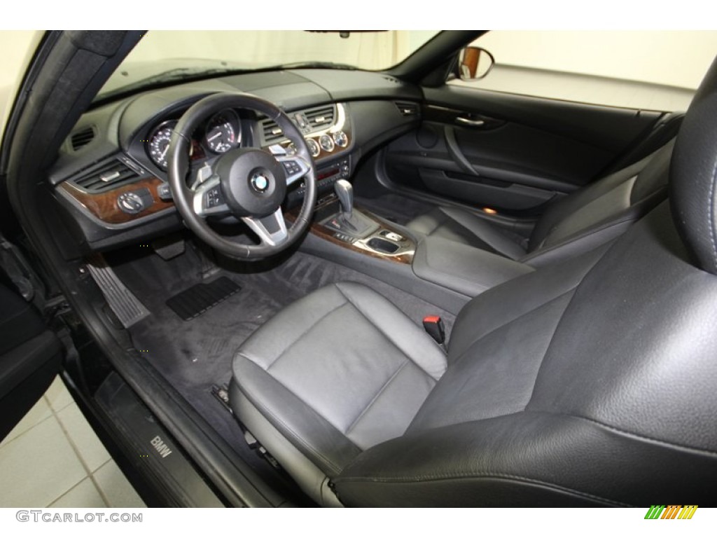 2011 Z4 sDrive30i Roadster - Jet Black / Black photo #13