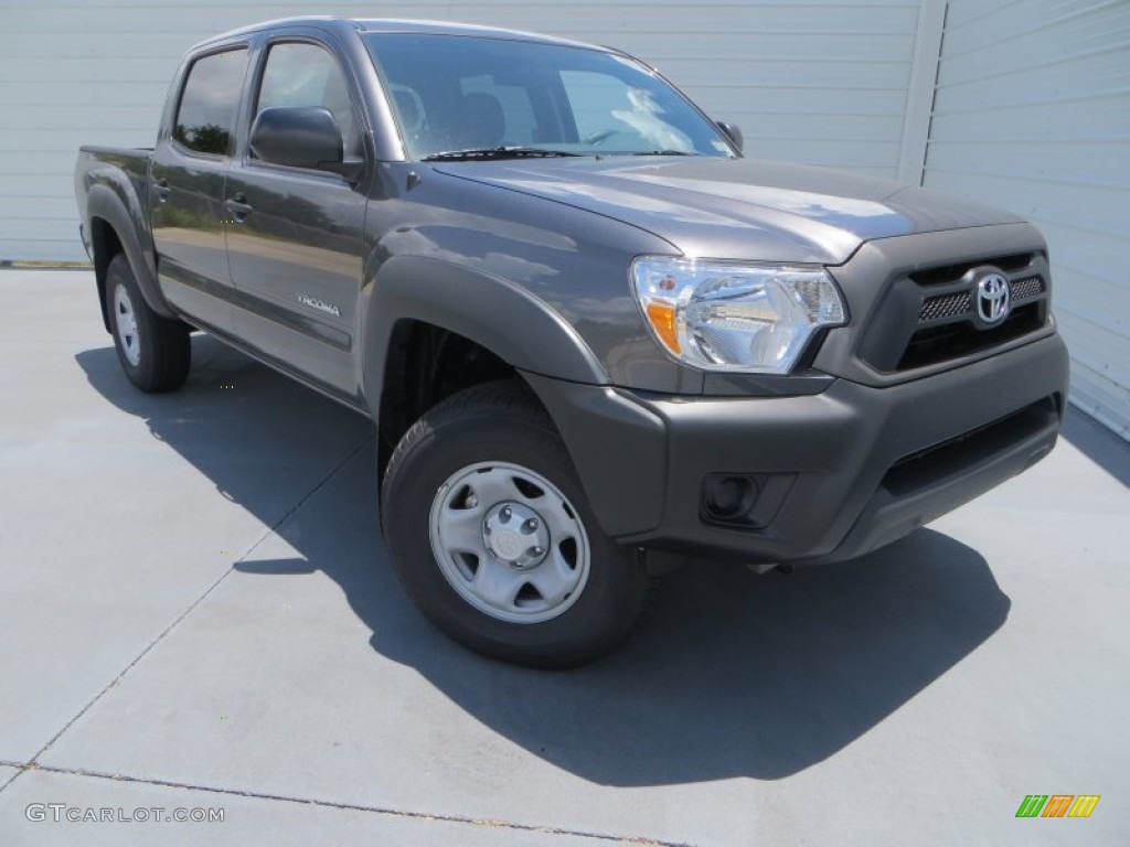 2013 Tacoma V6 Prerunner Double Cab - Magnetic Gray Metallic / Graphite photo #1