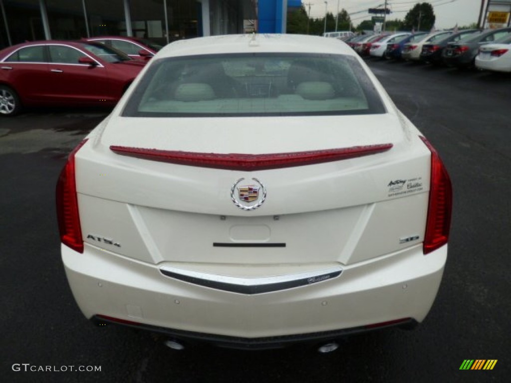 White Diamond Tricoat 2014 Cadillac ATS 3.6L AWD Exterior Photo #83299160