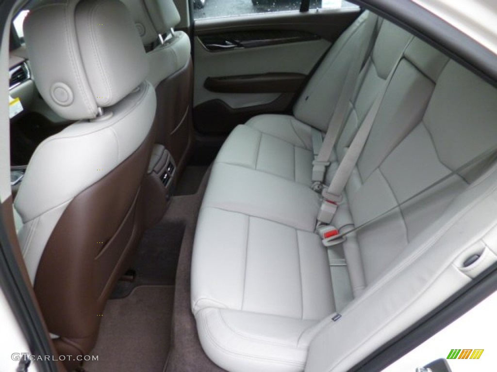 Light Platinum/Brownstone Interior 2014 Cadillac ATS 3.6L AWD Photo #83299264