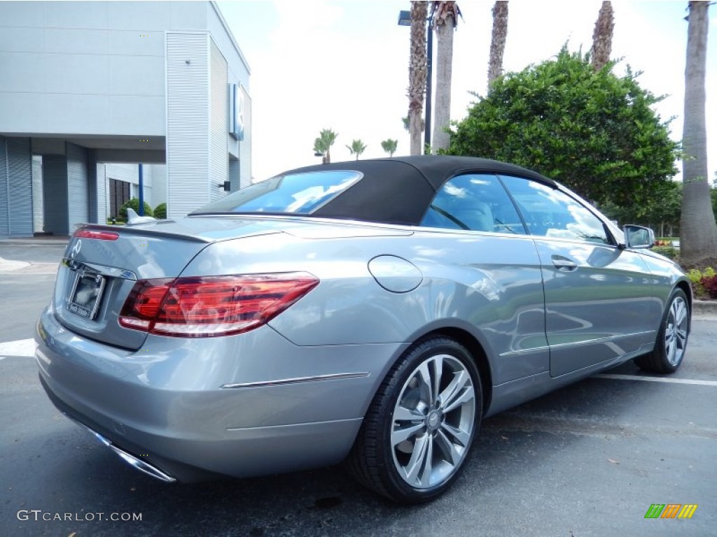 2014 E 350 Cabriolet - Paladium Silver Metallic / Grey/Black photo #3