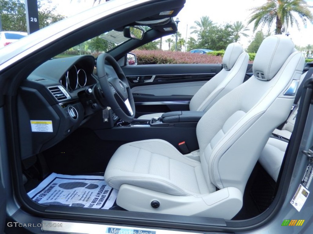 2014 E 350 Cabriolet - Paladium Silver Metallic / Grey/Black photo #6
