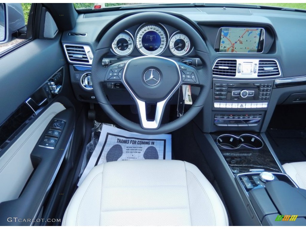 2014 E 350 Cabriolet - Paladium Silver Metallic / Grey/Black photo #8