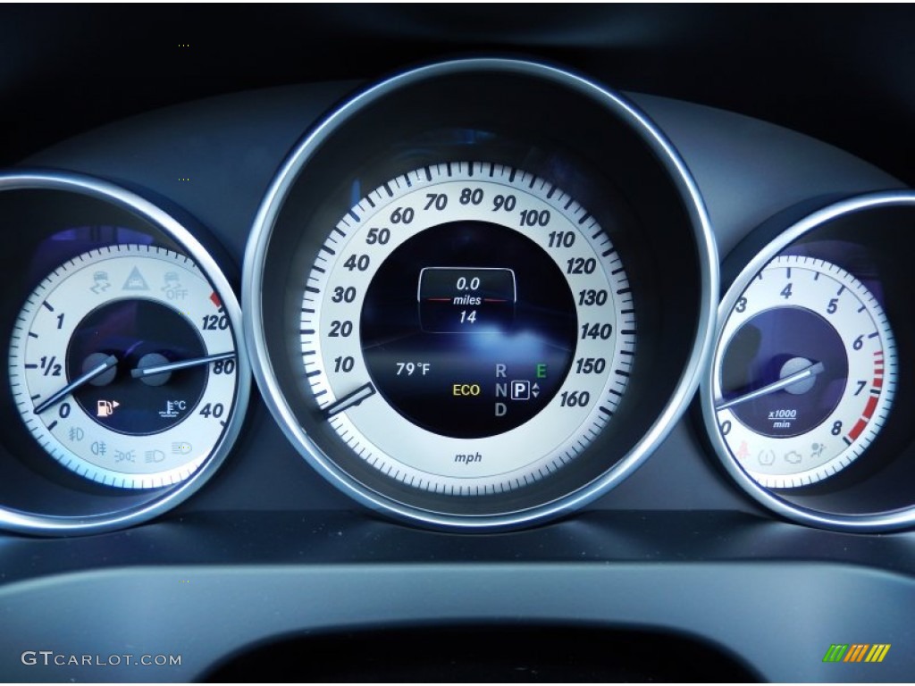 2014 E 350 Cabriolet - Paladium Silver Metallic / Grey/Black photo #9