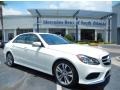 2014 Diamond White Metallic Mercedes-Benz E 350 Sport Sedan  photo #1