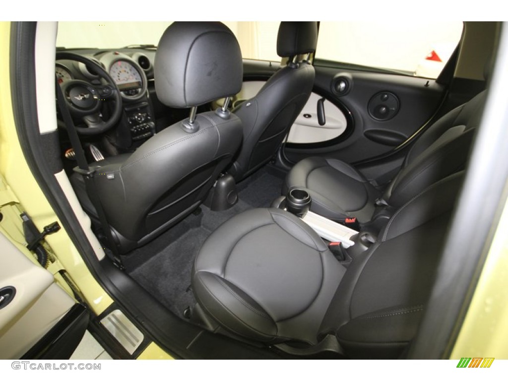 2012 Cooper S Countryman - Bright Yellow / Carbon Black photo #27