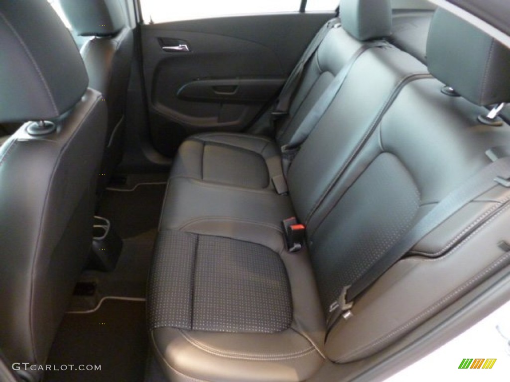 2013 Chevrolet Sonic LTZ Sedan Rear Seat Photo #83300661