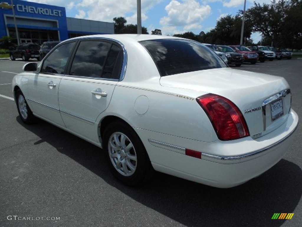 2008 Amanti  - Pearl White / Beige photo #3
