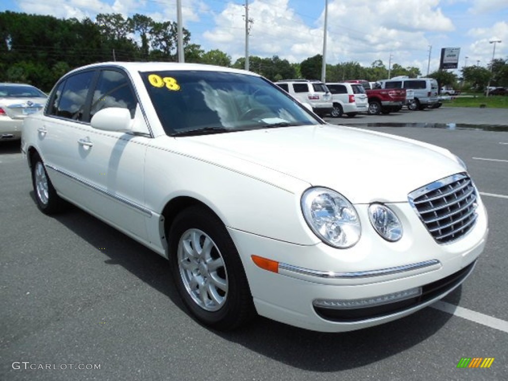 2008 Amanti  - Pearl White / Beige photo #10