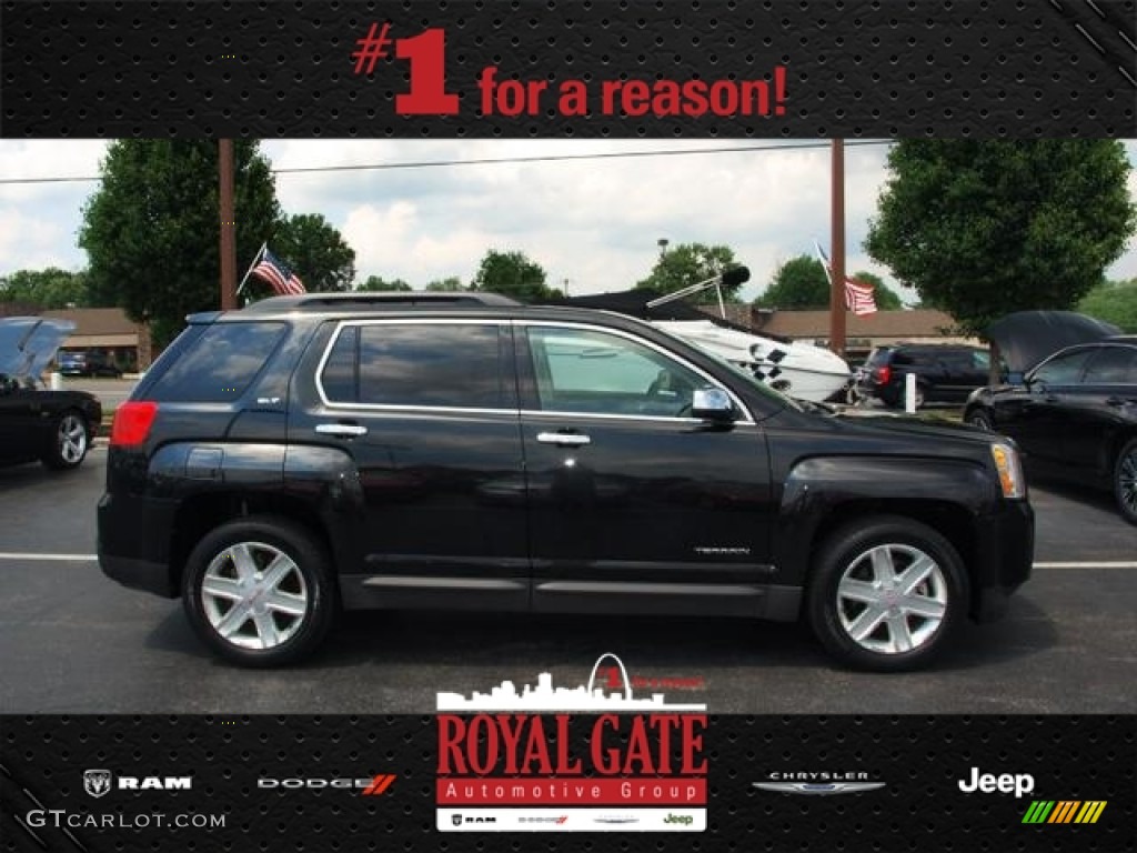 Carbon Black Metallic GMC Terrain