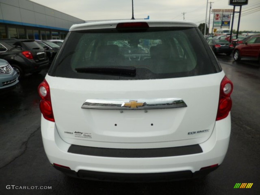 2013 Equinox LS AWD - Summit White / Light Titanium/Jet Black photo #6