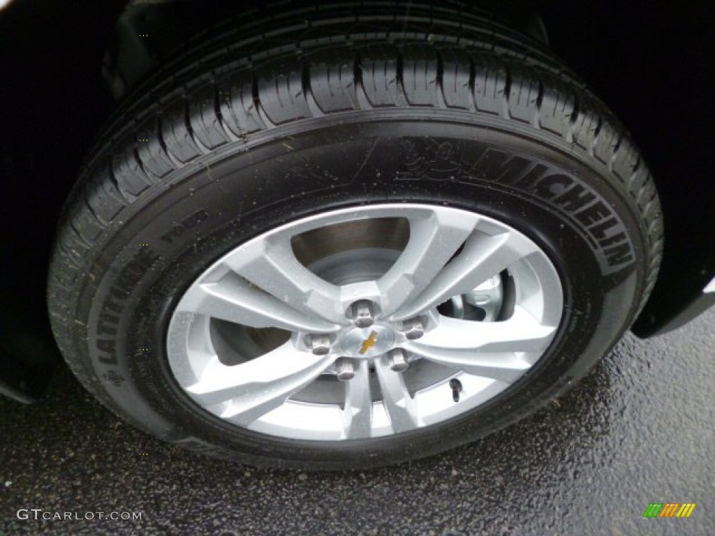 2013 Equinox LS AWD - Summit White / Light Titanium/Jet Black photo #9