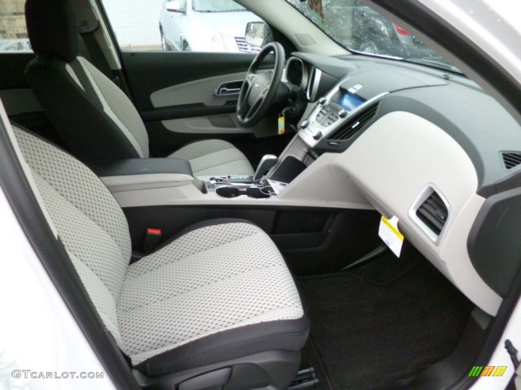 2013 Equinox LS AWD - Summit White / Light Titanium/Jet Black photo #10