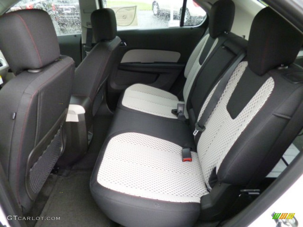 2013 Equinox LS AWD - Summit White / Light Titanium/Jet Black photo #14