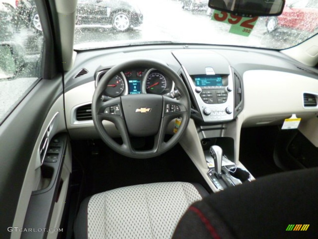 2013 Equinox LS AWD - Summit White / Light Titanium/Jet Black photo #15