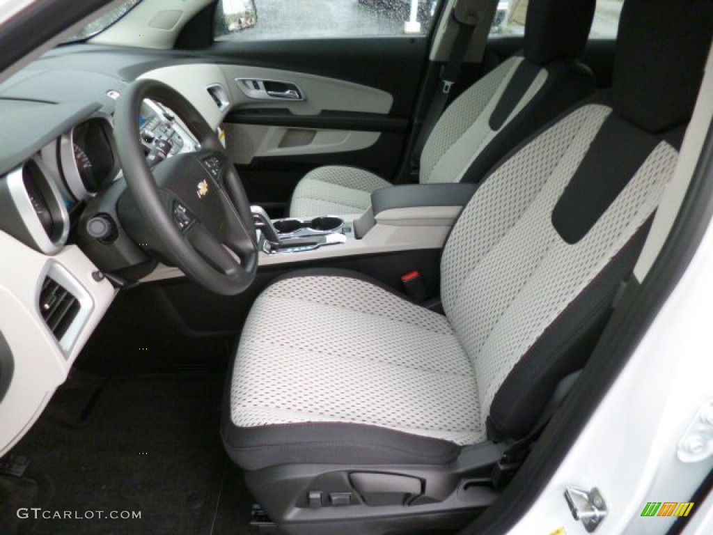 2013 Equinox LS AWD - Summit White / Light Titanium/Jet Black photo #16