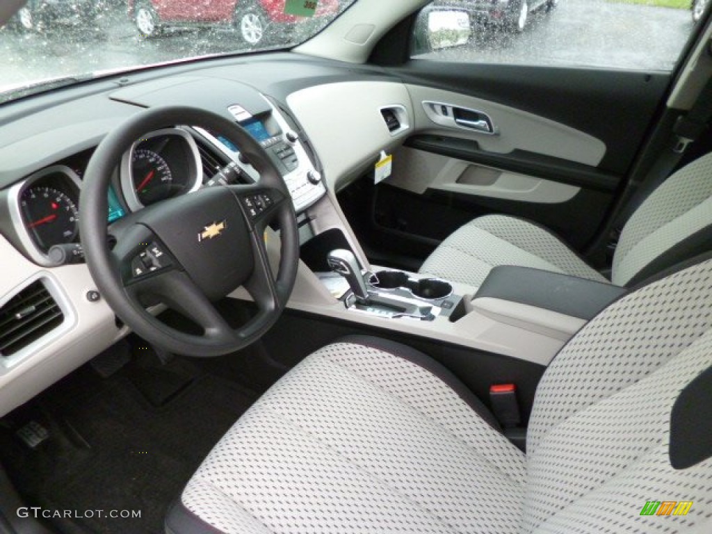 2013 Equinox LS AWD - Summit White / Light Titanium/Jet Black photo #17