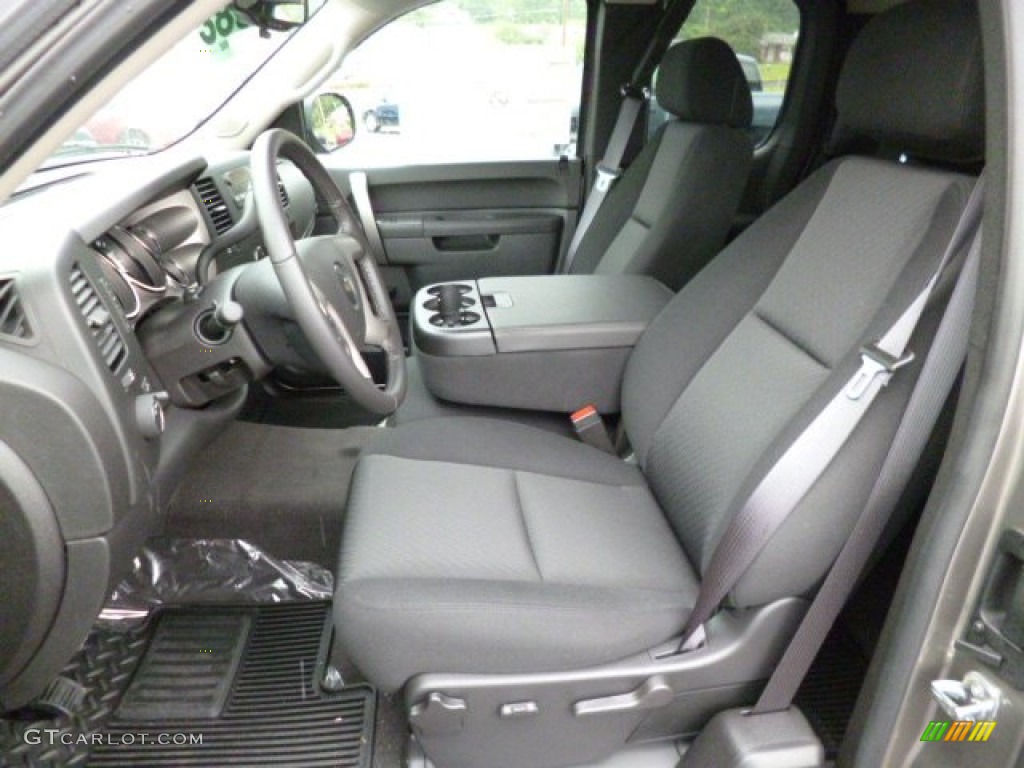 2013 Silverado 1500 LT Extended Cab 4x4 - Graystone Metallic / Ebony photo #16