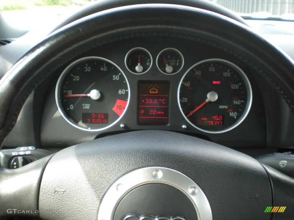 2001 Audi TT 1.8T Coupe Gauges Photos