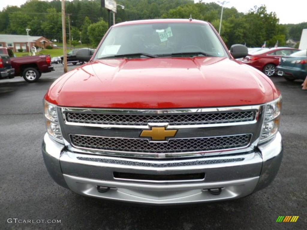 2013 Silverado 1500 LT Crew Cab 4x4 - Victory Red / Ebony photo #2