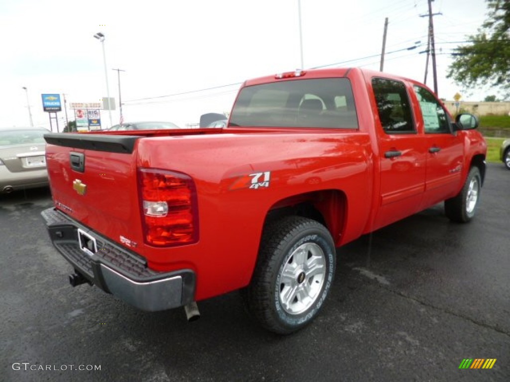 2013 Silverado 1500 LT Crew Cab 4x4 - Victory Red / Ebony photo #7