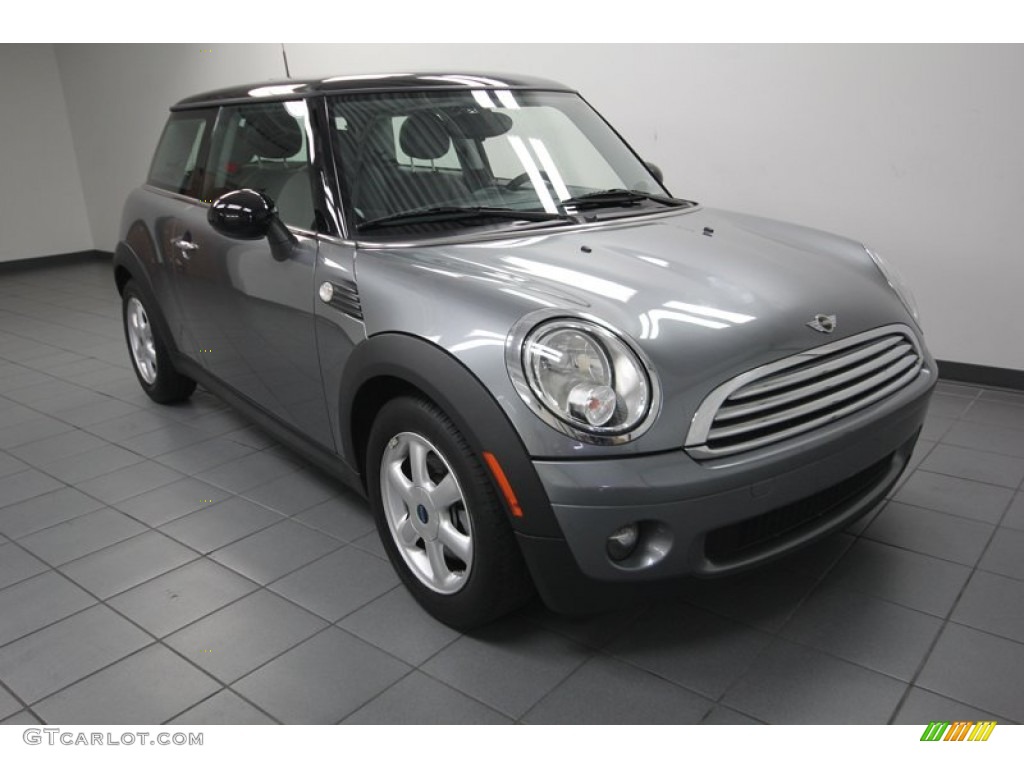 2010 Cooper Hardtop - Dark Silver Metallic / Grey/Carbon Black photo #1