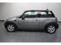 2010 Dark Silver Metallic Mini Cooper Hardtop  photo #2