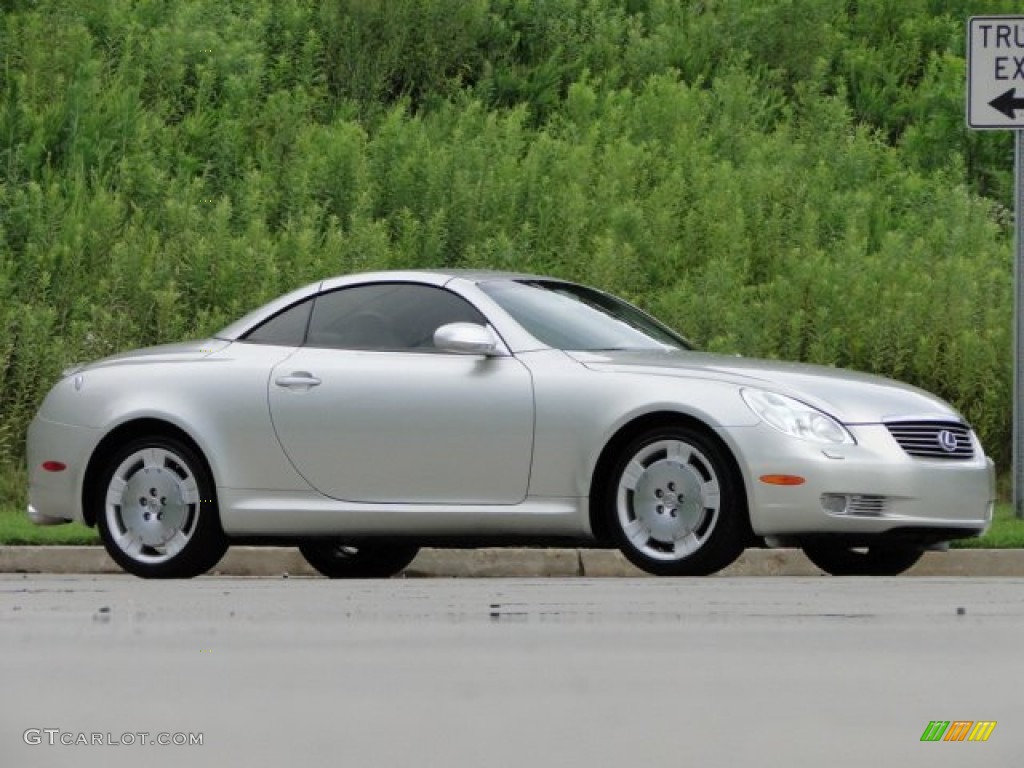 2002 SC 430 - Millenium Silver Metallic / Ecru photo #11
