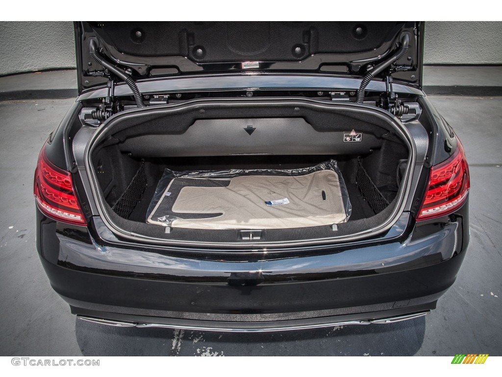 2014 E 350 Cabriolet - Black / Black photo #4