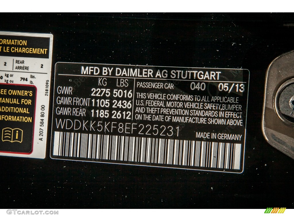 2014 E 350 Cabriolet - Black / Black photo #7