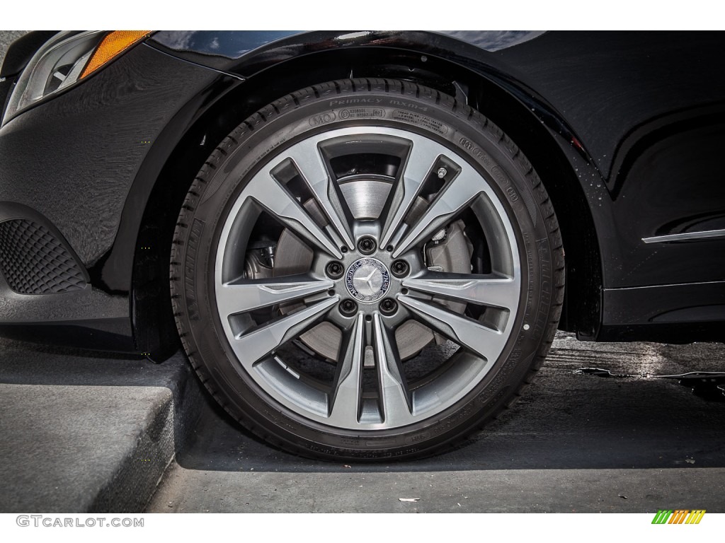 2014 E 350 Cabriolet - Black / Black photo #10