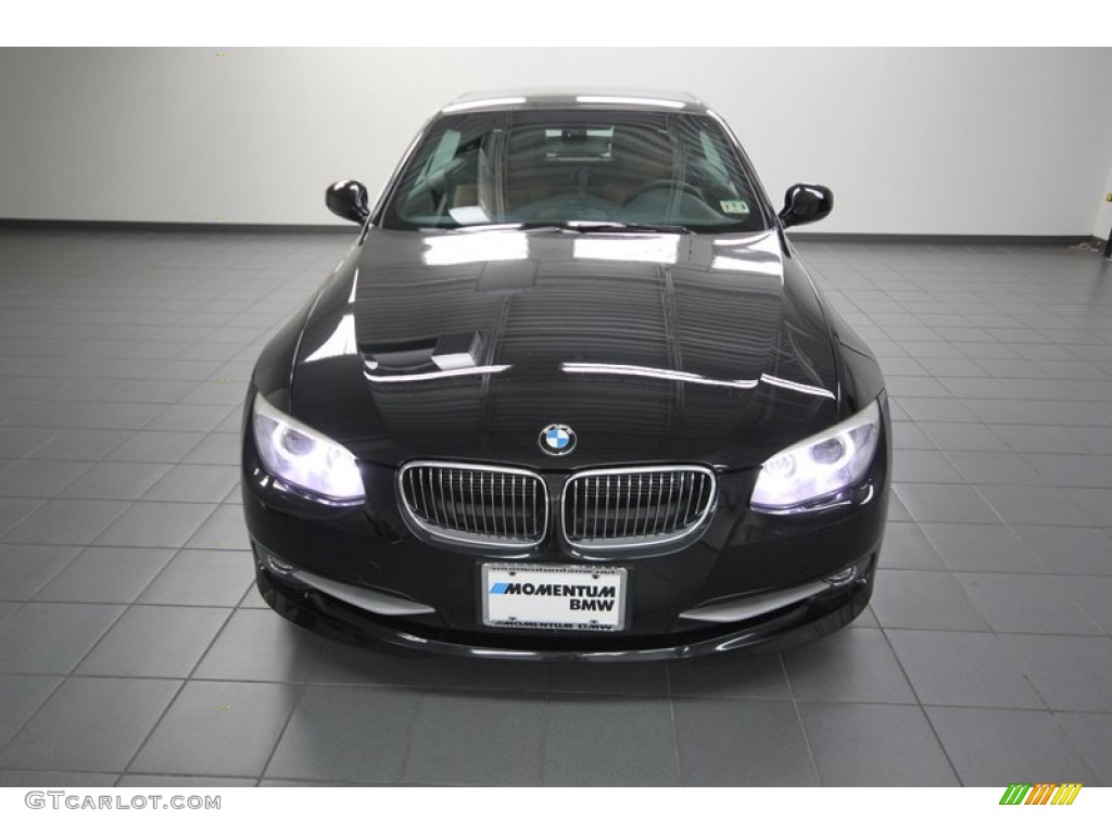 2011 3 Series 335i Convertible - Black Sapphire Metallic / Saddle Brown Dakota Leather photo #6