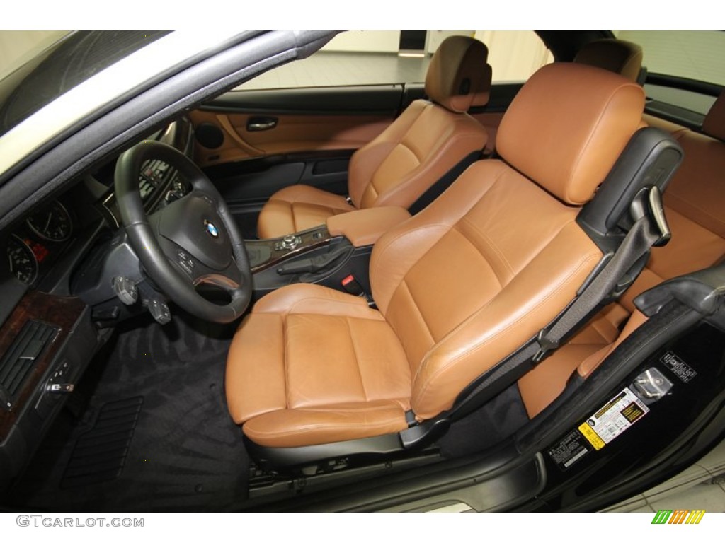 2011 3 Series 335i Convertible - Black Sapphire Metallic / Saddle Brown Dakota Leather photo #14