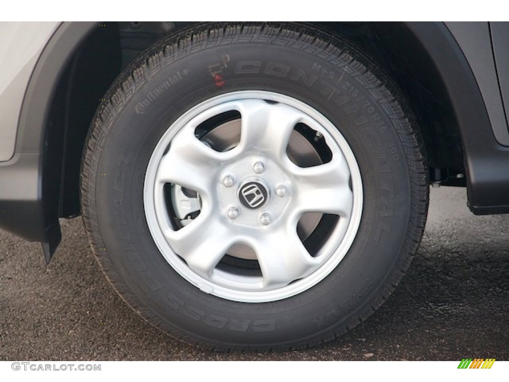 2013 CR-V LX - Polished Metal Metallic / Gray photo #7