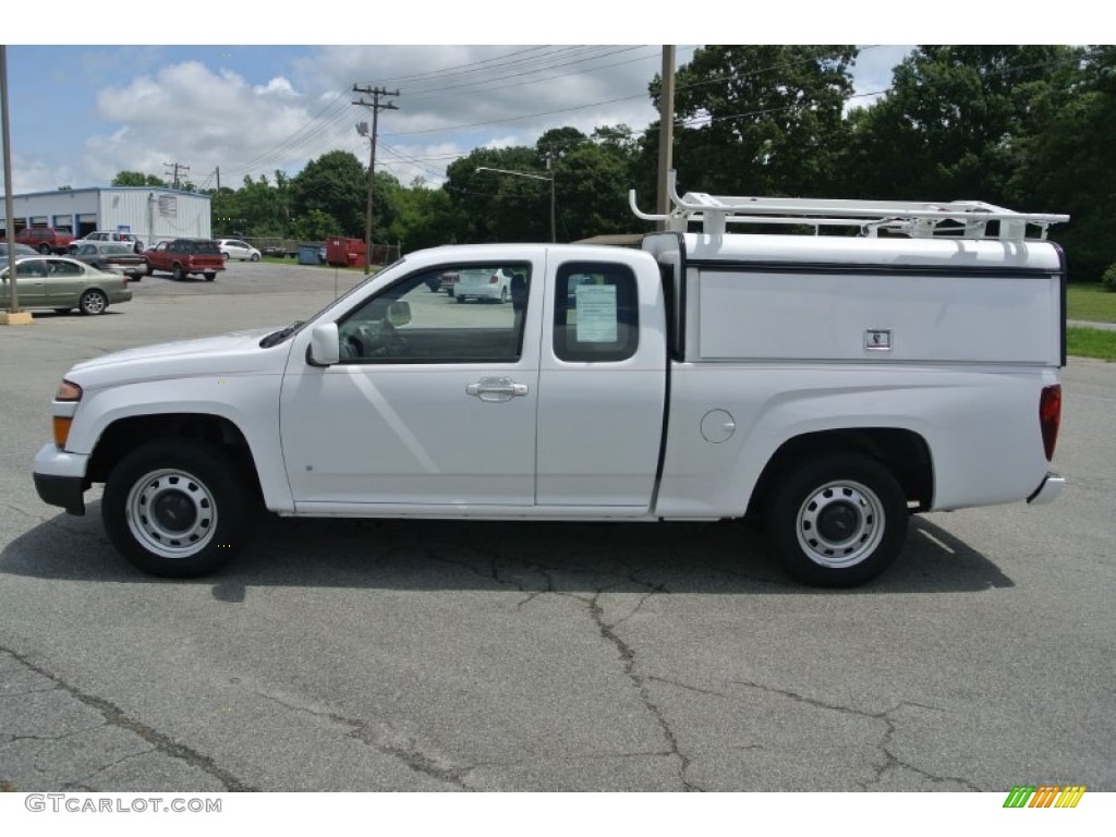 Summit White 2009 Chevrolet Colorado Extended Cab Exterior Photo #83307827