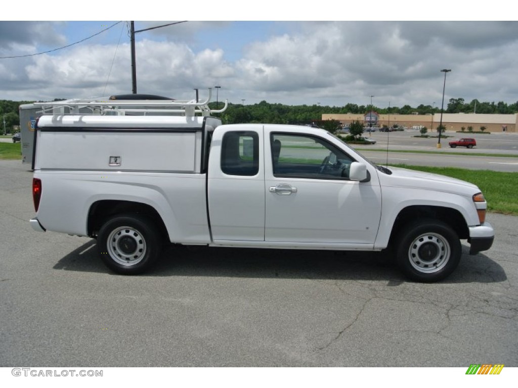 Summit White 2009 Chevrolet Colorado Extended Cab Exterior Photo #83307891