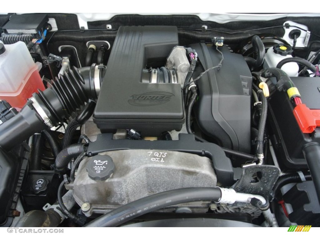 2009 Chevrolet Colorado Extended Cab Engine Photos