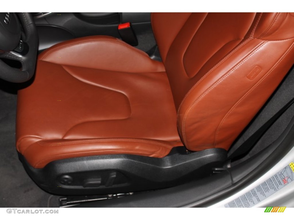 Nougat Brown Nappa Leather Interior 2011 Audi R8 5.2 FSI quattro Photo #83310105