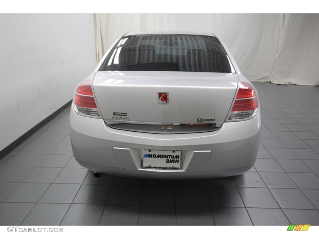 2009 Aura Hybrid - Quicksilver / Gray photo #11