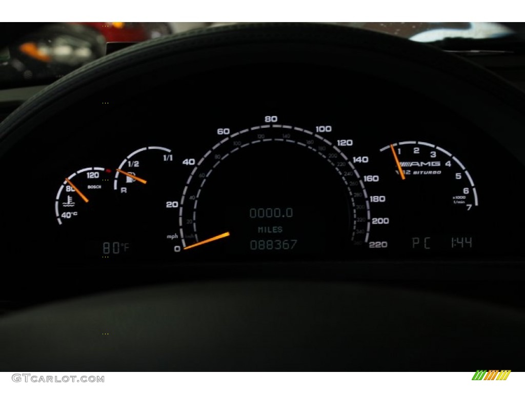 2006 Mercedes-Benz S 65 AMG Sedan Gauges Photos