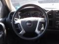2012 GMC Sierra 1500 Ebony Interior Steering Wheel Photo