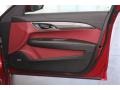 Morello Red/Jet Black Accents Door Panel Photo for 2013 Cadillac ATS #83315586