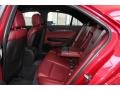 Morello Red/Jet Black Accents Rear Seat Photo for 2013 Cadillac ATS #83315595